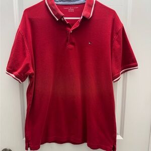 Tommy Hilfiger Men's Polo in Vibrant Red